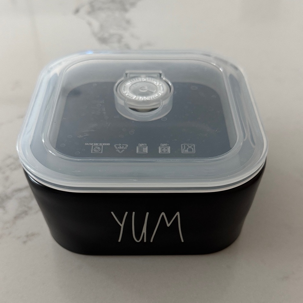 RAE DUNN Food Storage Container with Lid